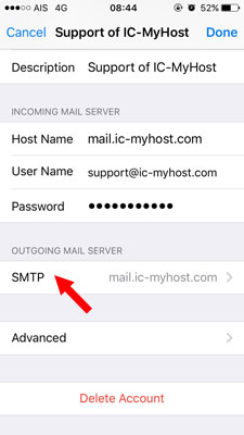 การตั้งค่า Email บน iPhone & iPad