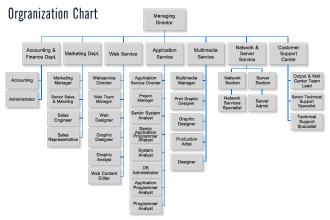 IC-MyHost Organization Chart